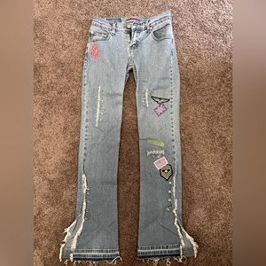 Z Cavaricci Jeans with patches!